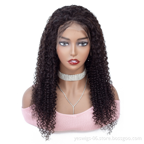Wholesale 13*6 Full HD Lace Wigs For Black Women Peruvian Hair 100% Cuticle Aligned Unprocessed 10A Virgin Remy Hair HD Lace Wig